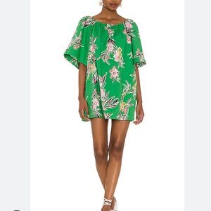 Free Peope Jodie Cotton Printed Tunic Dress